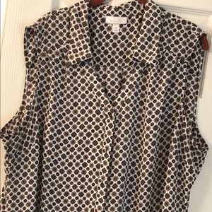 Dress Barn Sleeveless Top